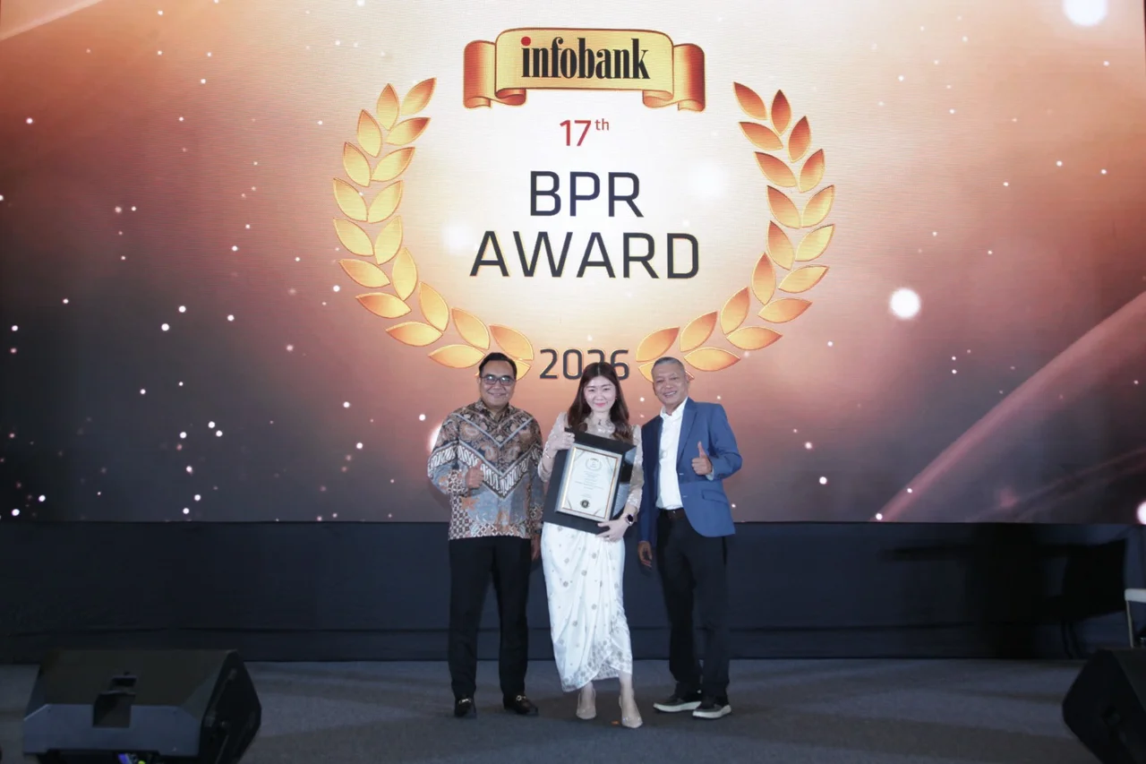 BPR Dana Nagoya Asal Batam Raih Infobank Awards 2026, Aset Tembus Rp500,3 Miliar